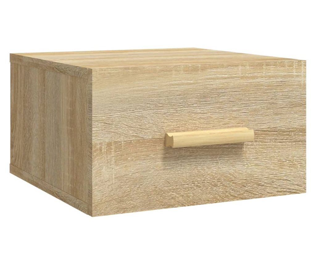 Zidni noćni ormarić boja hrasta sonome 35x35x20 cm 