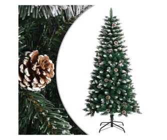 Umjetno božićno drvce sa stalkom, zeleno, 120 cm, PVC