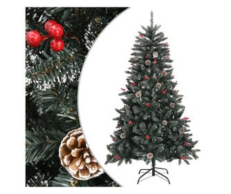 Umjetno božićno drvce sa stalkom, zeleno, 150 cm, PVC