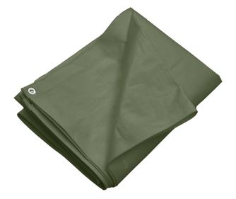 vidaXL Prelată 260 g/m², verde, 4x4 m, HDPE
