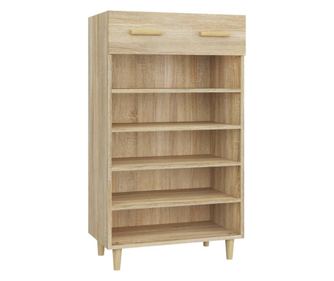 Botník dub sonoma 60 x 35 x 105 cm kompozitní dřevo