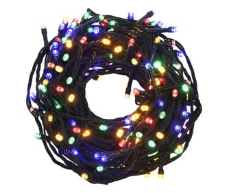 Svjetlosna instalacija s 400 LED-ica, višebojna, 40 m, 8 efekata