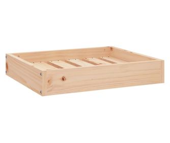 Кучешко легло, 51,5x44x9 см, борова дървесина масив