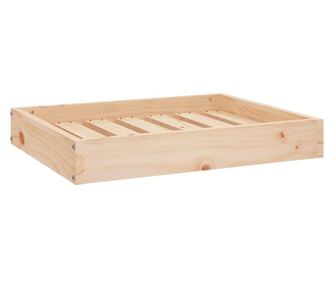 Кучешко легло, 61,5x49x9 см, борова дървесина масив