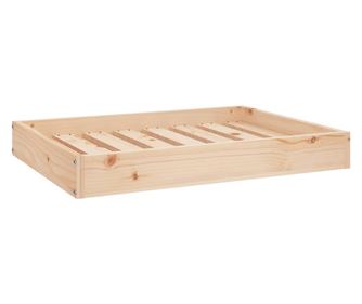 Кучешко легло, 71,5x54x9 см, борова дървесина масив