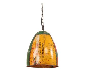 kerek többszínű ipari függőlámpa 25 W 32 cm E27