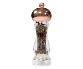 BISETTI Rasnita acrilica cu piper, 16,5cm