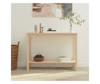 Konzolna tablica, 110x40x80 cm, masivna borovina