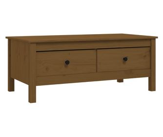Konferenční stolek medově hnědý 100x50x40 cm masivní borovice