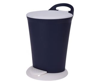 Κάδος απορριμμάτων Excellent Houseware, πολυπροπυλένιο, 21x30 εκ., 6 λ, μπλε