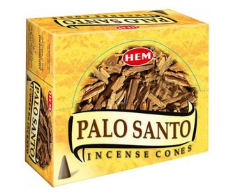 Conuri parfumate HEM PALO SANTO 10 Bucati