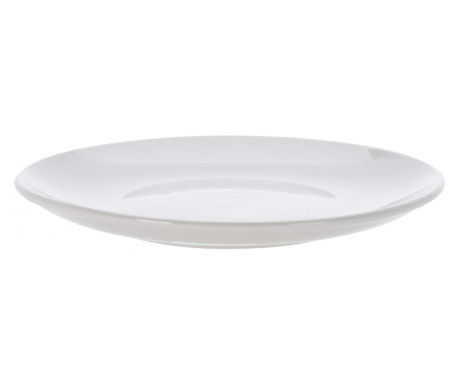 Siaki Collection porcelán tányér, 23x2 cm, fehér