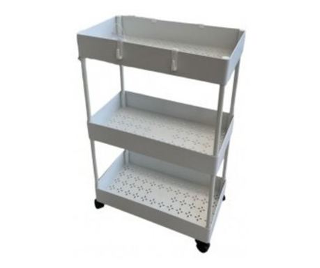 Raft alb, 3 nivele 40х22х64cm