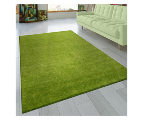 Kézi csomózású szőnyeg zöld, modell 20296, 160x230cm