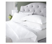 Cearsaf de pat, percale alb 125 g/mp, bumbac 100% Sofi 220/240cm