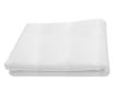 Husa pilota, satinat, creponat alb, bumbac 100% Sofi 200/215cm