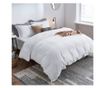Husa pilota, percale alb 125 g/mp, bumbac 100% Sofi 180/215cm