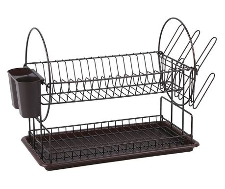 Сушилник за съдове 2 нива Muhler MR-5024PC 50x23.5x33, Бронз - Код G8569