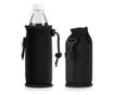 Комплект от 2 калъфа Cooler Jacket за бутилки от 500 ml, Kwmobile, черен, неопрен, 55885.02