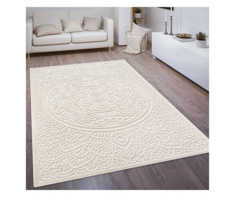 Дизайнерски килим модел 154730 кръгъл 200см