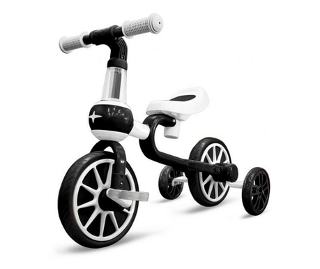 Велосипед с помощни колела MCT LC-V1311 - Бяло с Черно