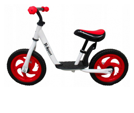 Pedál nélküli kerékpár lábtartóval R5 MCT - Piros