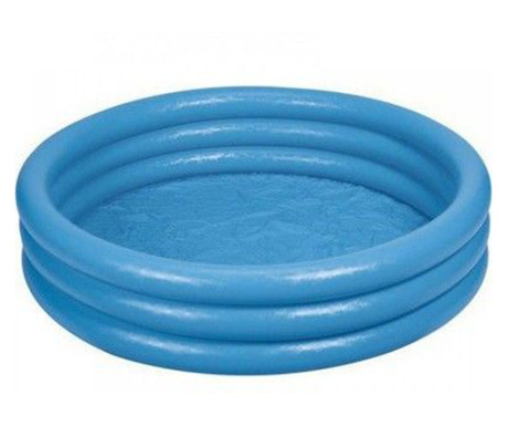 Детски надуваем басейн, Intex 58446, Crystal Blue, 481 литра, 168 x 38 см, 58446