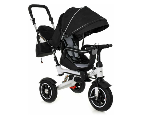 Триколка и количка за деца Premium TRIKE FIX V3 Черен цвят