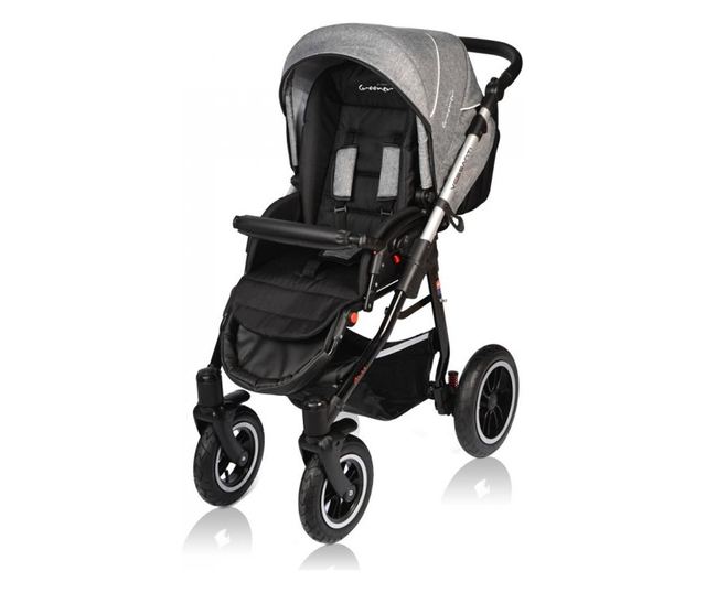 Детска количка MCT Crooner Prestige 2 в 1 - Сива