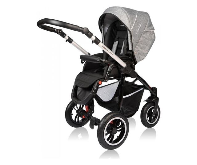 Детска количка MCT Crooner Prestige 2 в 1 - Сива