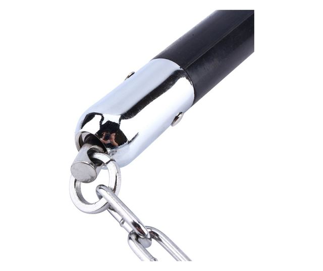 Nunceag set, 31 cm i leptir nož, 22 cm, crni