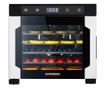 Gastroback Dehydrator Pro Aszalógép, 6 rozsdamentes polc, 3 tálcával, hőmérséklet 35-75 C, érintőpanel, LED kijelző, időzítő, fe
