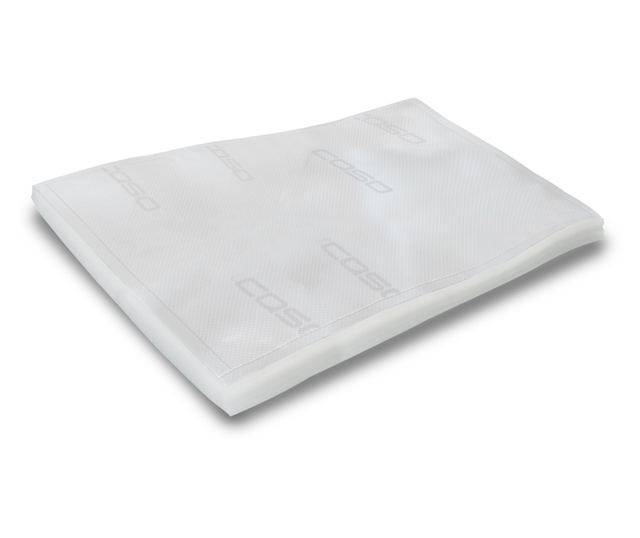 Caso Germany Hullámos vákuumtasak készlet, 20x30 cm, többször használható, szakadásnak és magas hőmérsékletnek ellenálló, védi a
