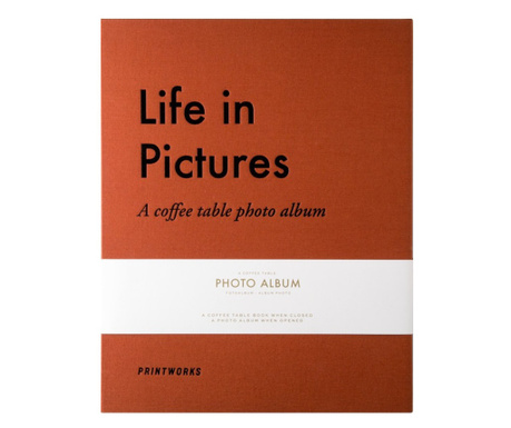 Album foto Life in Pictures, 60 de poze 10 x 15 cm, Printworks - PW00152
