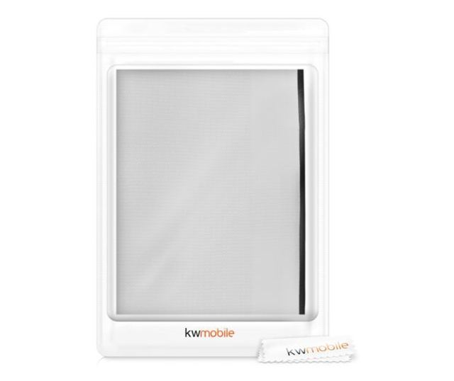 Капак за монитор 20-22 инча, Kwmobile, Бял, Текстил, 42628.02