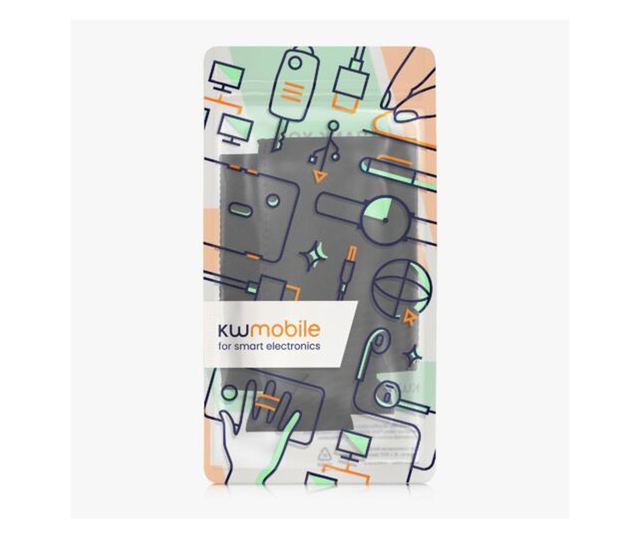 Комплект от 2 термо капачки за кутии от 500 ml, Kwmobile, черни, неопрен, 55734.03