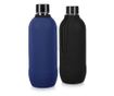 Комплект от 2 хладилни якета за бутилки SodaStream, Kwmobile, черно/синьо, неопрен, 58832.02