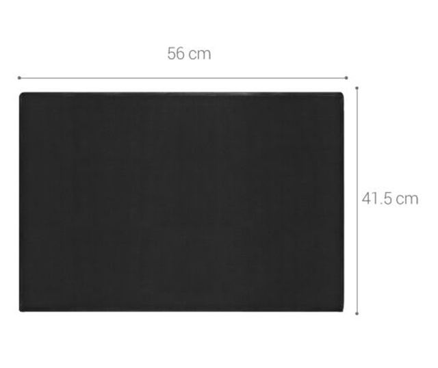Капак за монитор Apple iMac 21.5", Kwmobile, черен, текстил, 41252.01