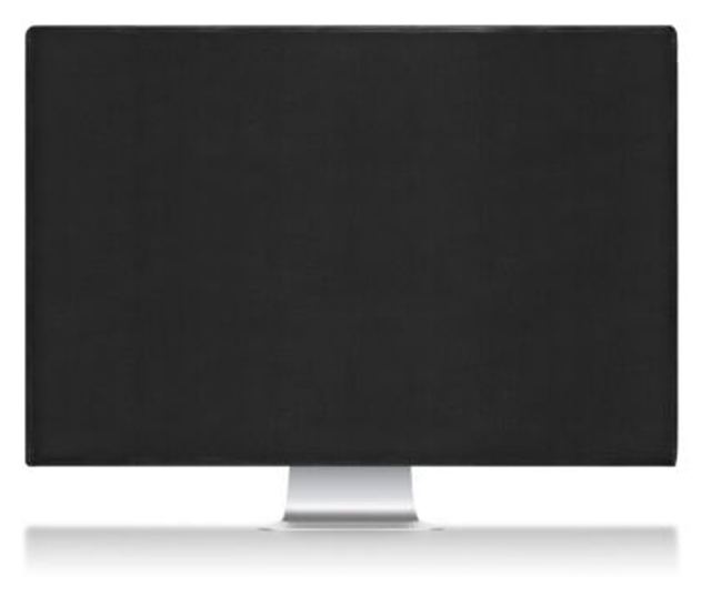 Капак за монитор Apple iMac 27"/iMac Pro 27", Kwmobile, черен, текстил, 52099.01
