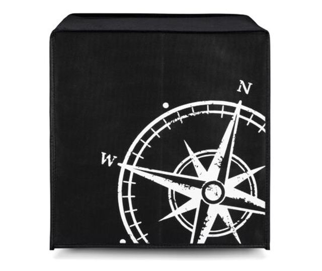 Husa de protectie pentru Thermomix TM6/TM5, Kwmobile, Negru/Alb, Plastic, 55449.02