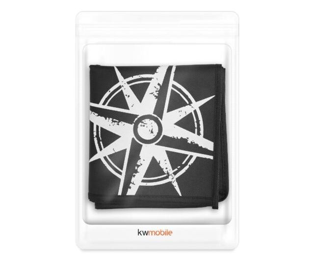 Husa de protectie pentru Thermomix TM6/TM5, Kwmobile, Negru/Alb, Plastic, 55449.02