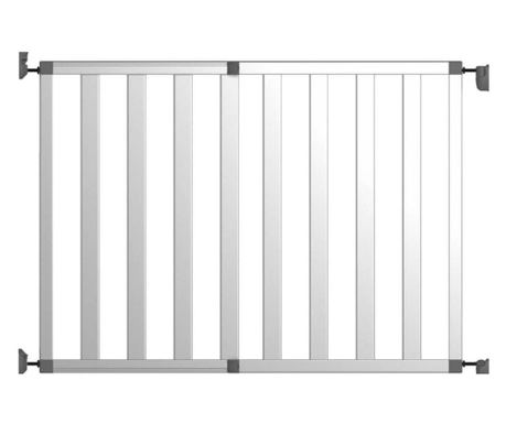 Poarta de siguranta extensibila din aluminiu MCT IKON PURE, 93 cm