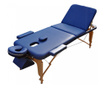 Stół do masażu z regulacją wysokości Zenet ZET-1047 rozmiar M jasnoniebieski