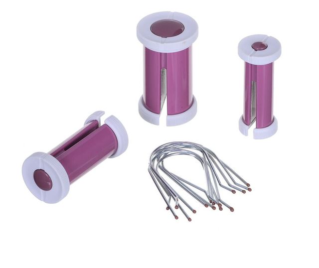 Trusa bigudiuri electrice 20 bucati, Proficare - PC-LW3028, roz