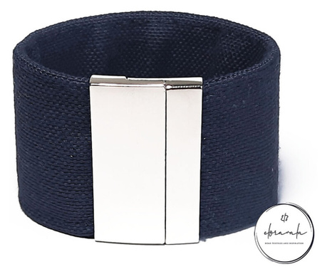 Комплект пръстени за салфетки с магнитно закопчаване Blue Basic EloraVala, 4 броя