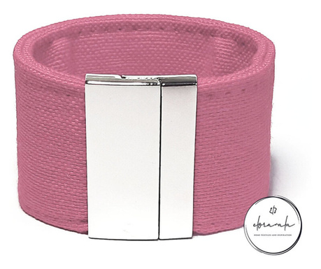 Комплект пръстени за салфетки с магнитно закопчаване Pink Basic EloraVala, 4 броя