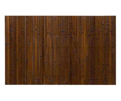 Постелка Home, Противоплъзгаща EVA повърхност, Бамбук, 80х50 см, Кафяв