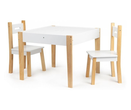 Asztalkészlet két székkel gyerekeknek MCT OTI43