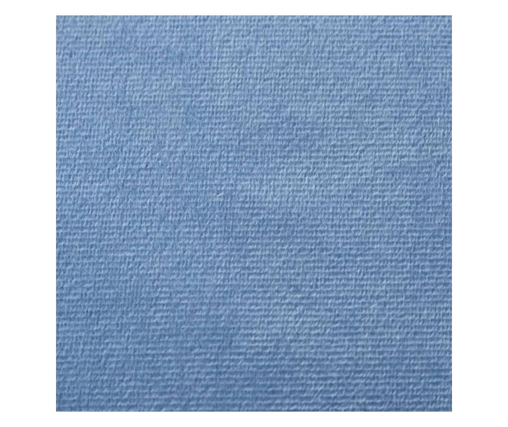 Otroška kavč, modra, mehak pliš - 6