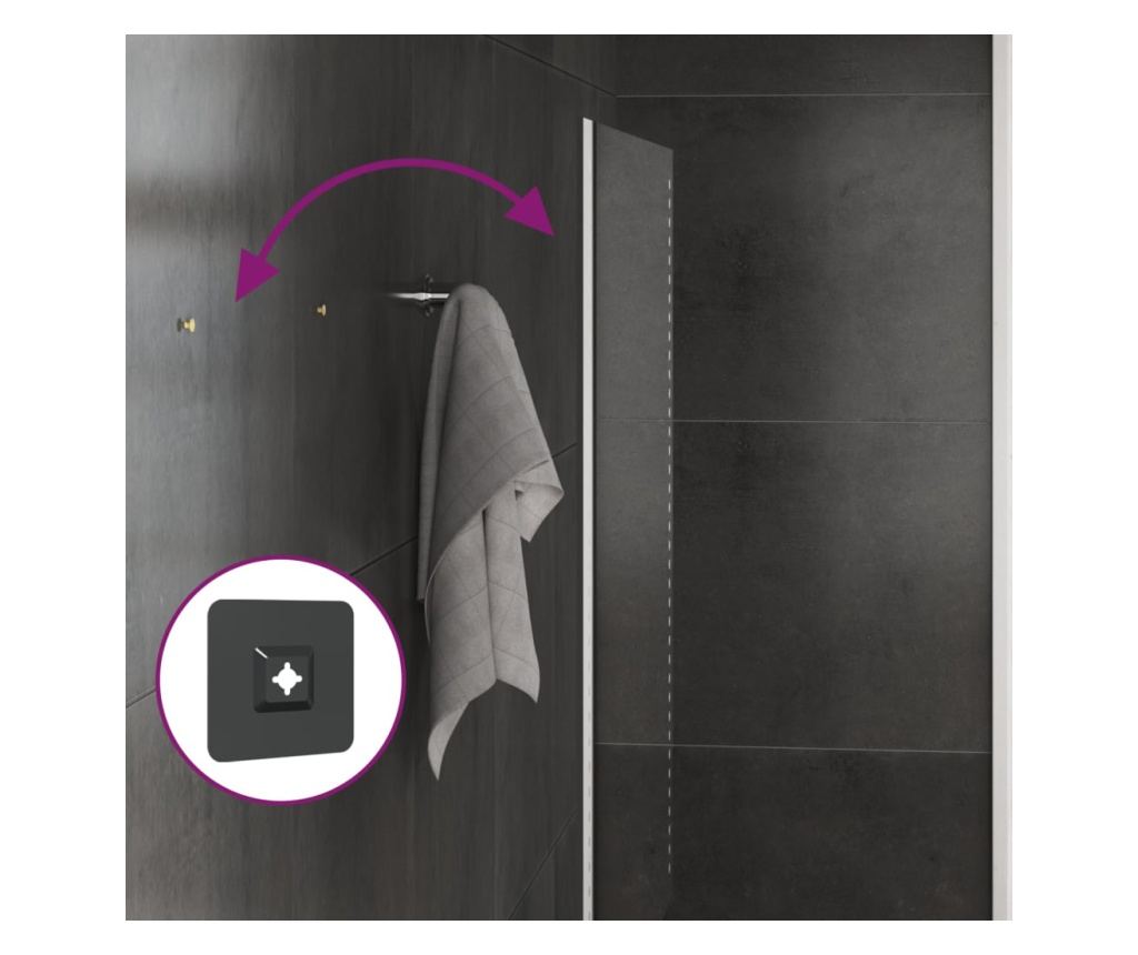 LED огледало за баня, 60x40 см - 4